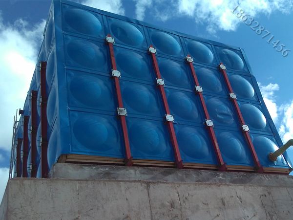 100立方組合水箱,組合式水箱,玻璃鋼水箱
